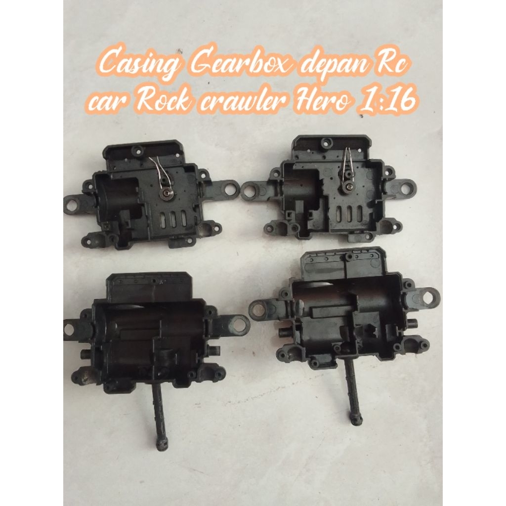 casing Gearbox bagian depan RC car rock crawler