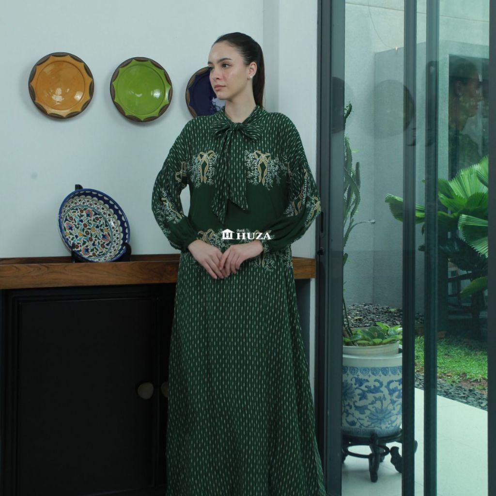 BATIK HUZA - GAMIS BATIK WANITA GAMIS LAITYEA