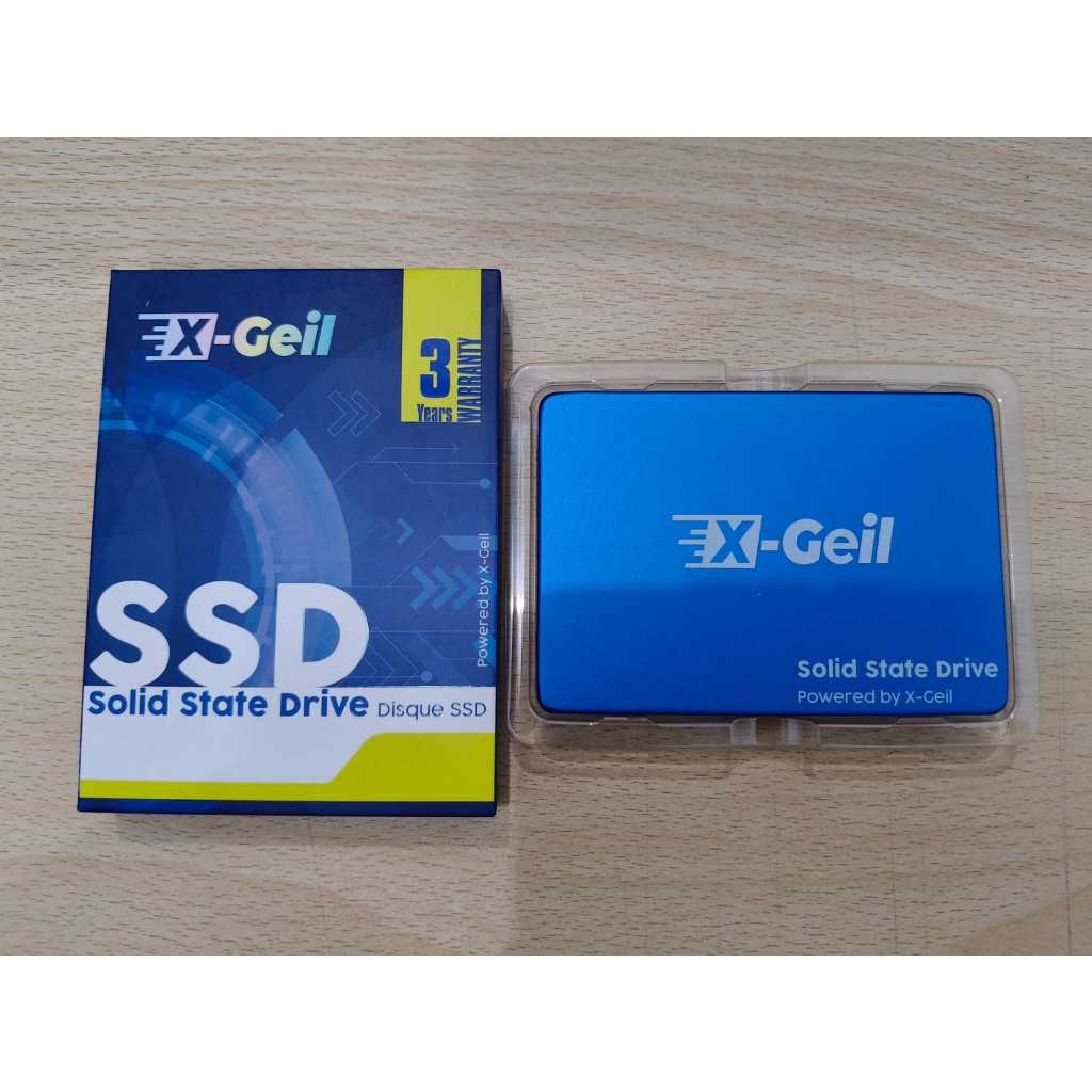 SSD X-GEIL 128GB 256GB SATA III XGEIL - Alumunium