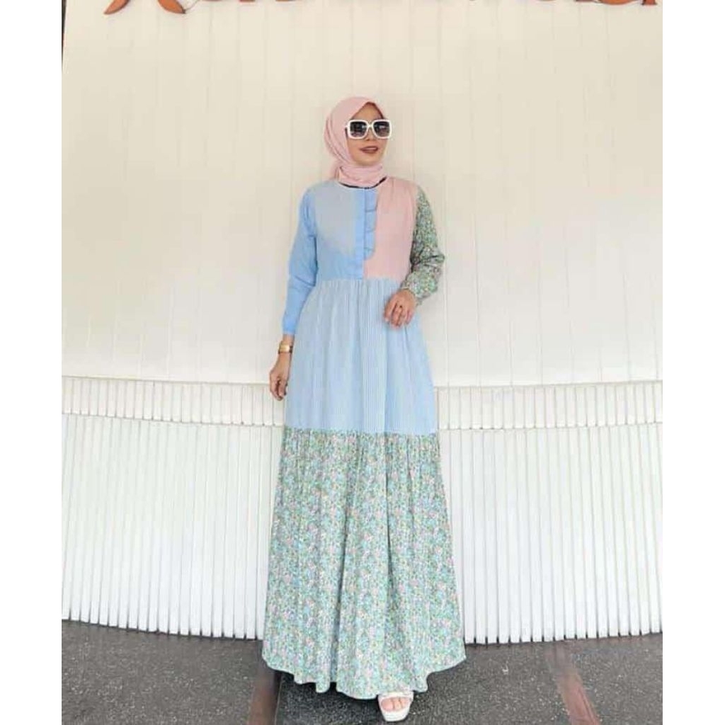 GAMIS DRESS NAYLA CESANHIJAB CESAN HIJAB
