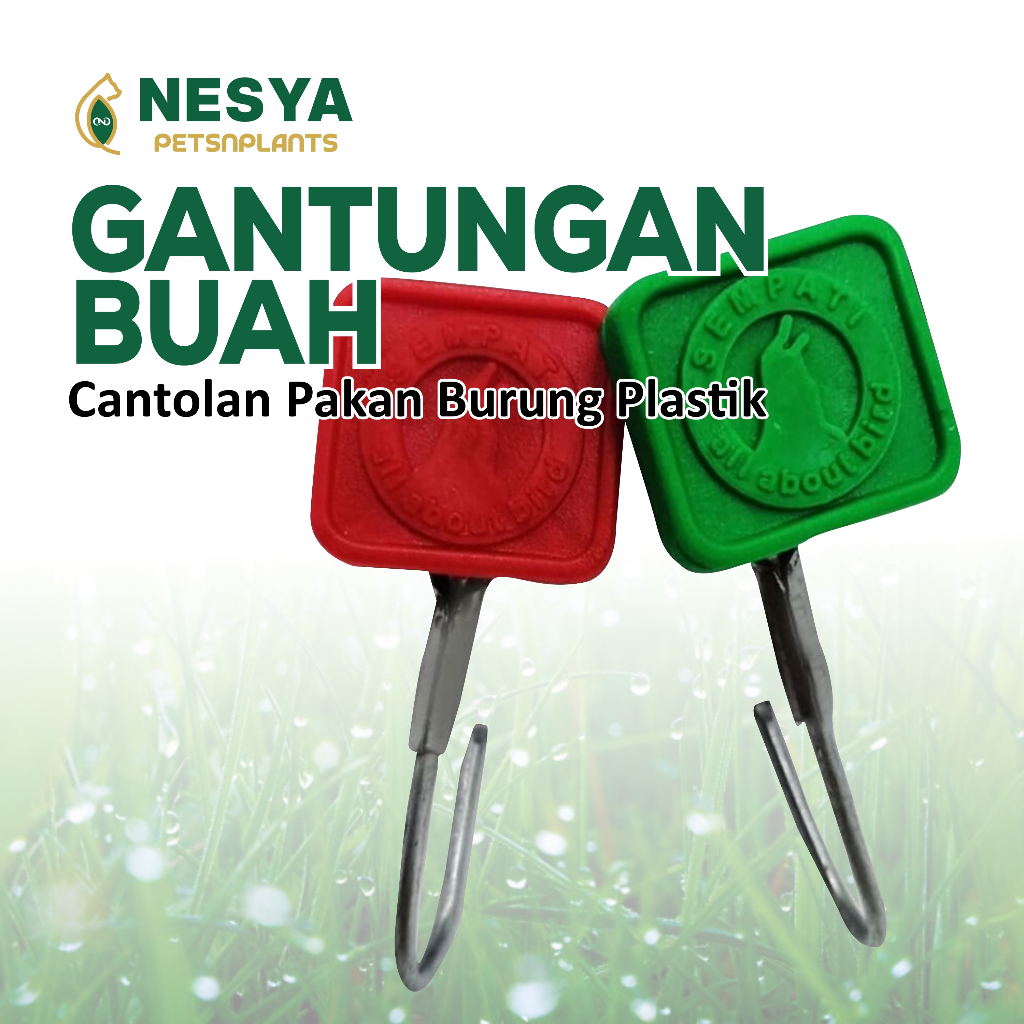 Gantungan Besi Buah Sayuran Bahan Kawat Untuk Burung