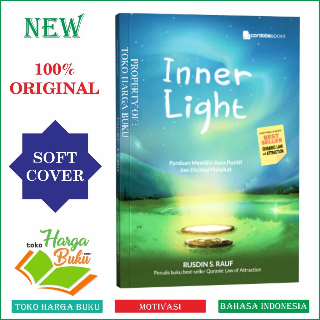 Foto Buku Inner Light ORIGINAL Panduan Memiliki Aura Positif dan Dicintai Malaikat Rusdin S. Rauf CORDOBA
