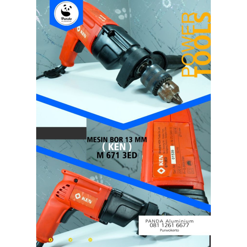 MESIN BOR 13M/M 6713ED (KEN)