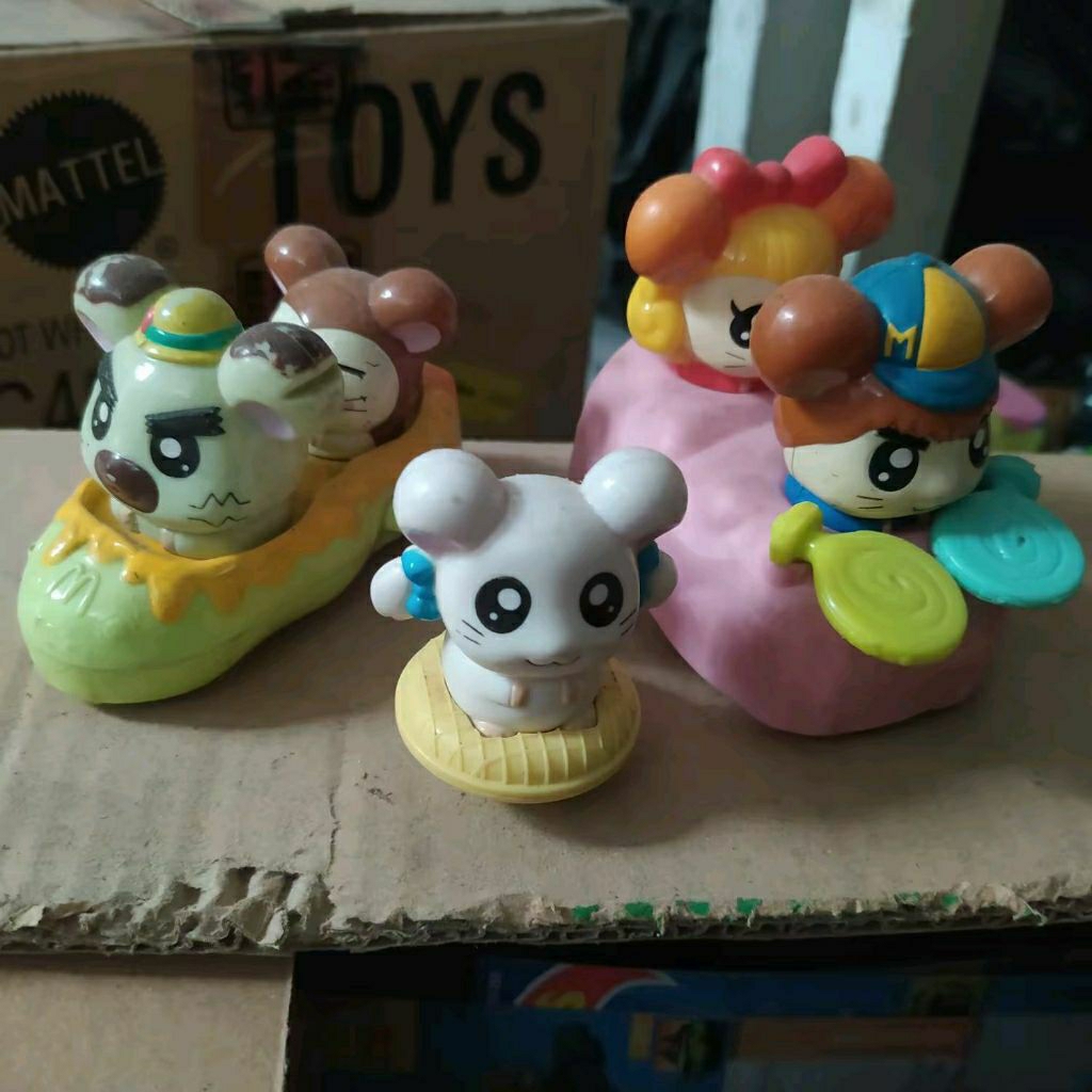 Figure Hamtaro Mainan Anak McD