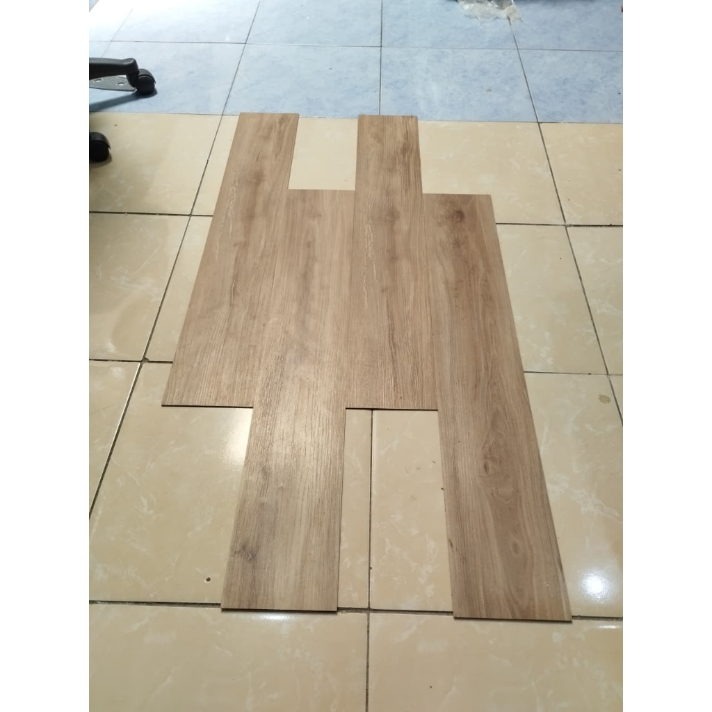Vinyl Lantai || Vinyl motif Kayu