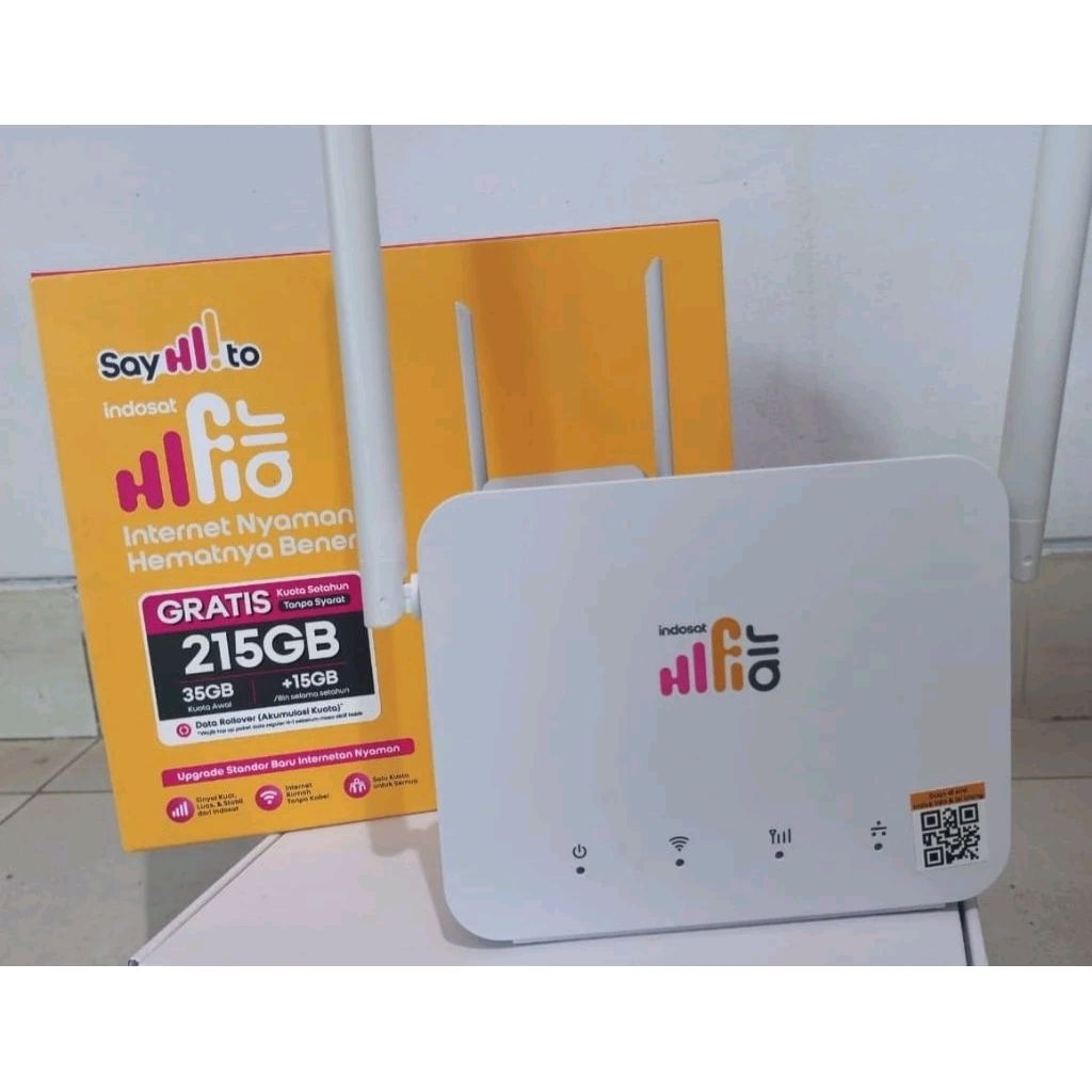 HiFi Air Indosat Modem Internet 4G Tanpa Kabel Portabel Bisa Dibawa Kemana Pun Untuk Taruh Di Mobil 