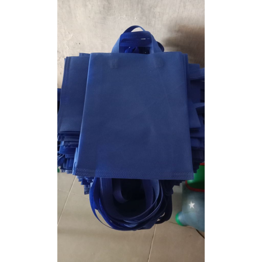 tas spunbond custom sablon/Goodie bag/Tas25x35x8/Tas hajatan sablon