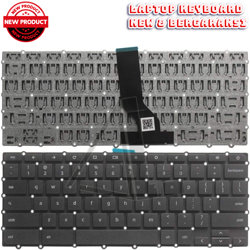 Laptop Keyboard AL1G_C70B 7300D375K2011 NKI11130AK ACM14L13US Keyboard Laptop , Tombol Power, NEW BE