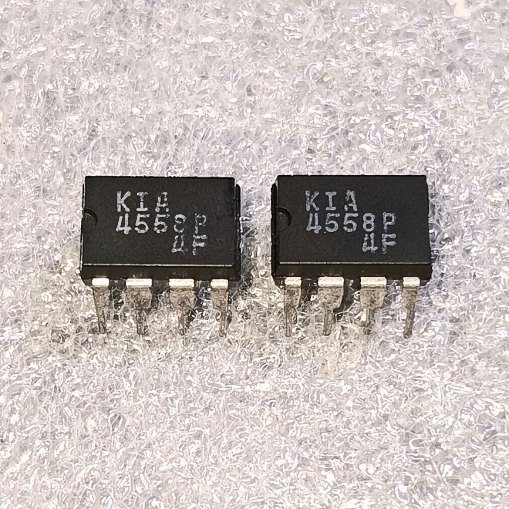 IC KIA4558P Low Noise Dual Op-Amp Bipolar Input Original KEC Korea (NOS)