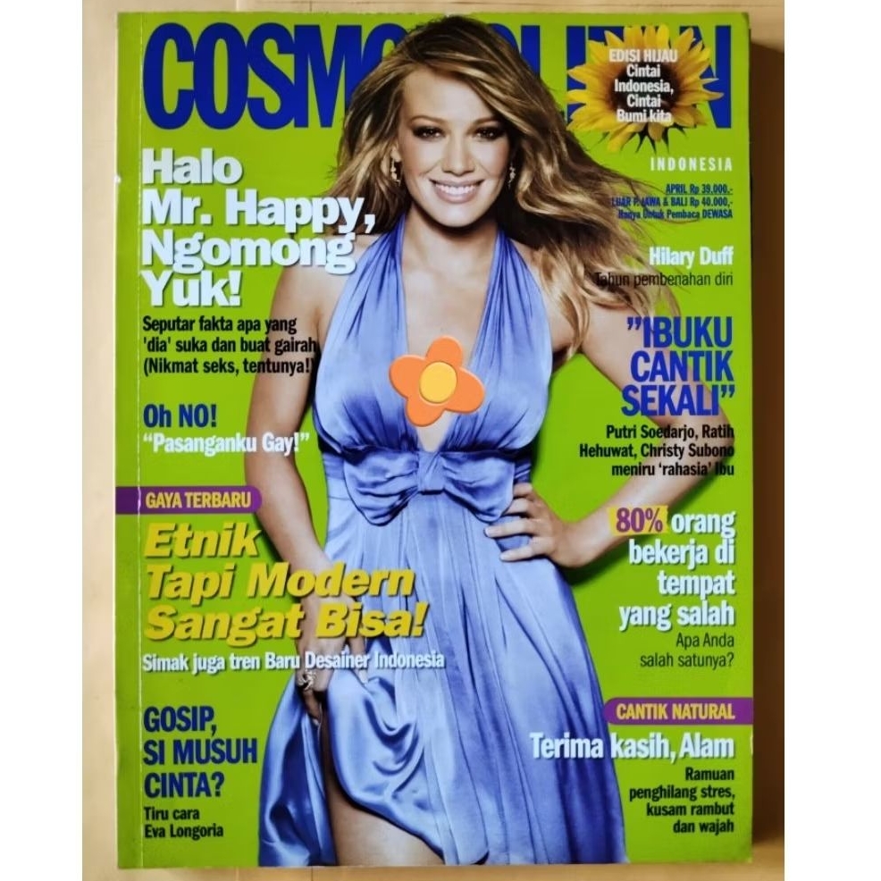 Majalah COSMOPOLITAN April 2008