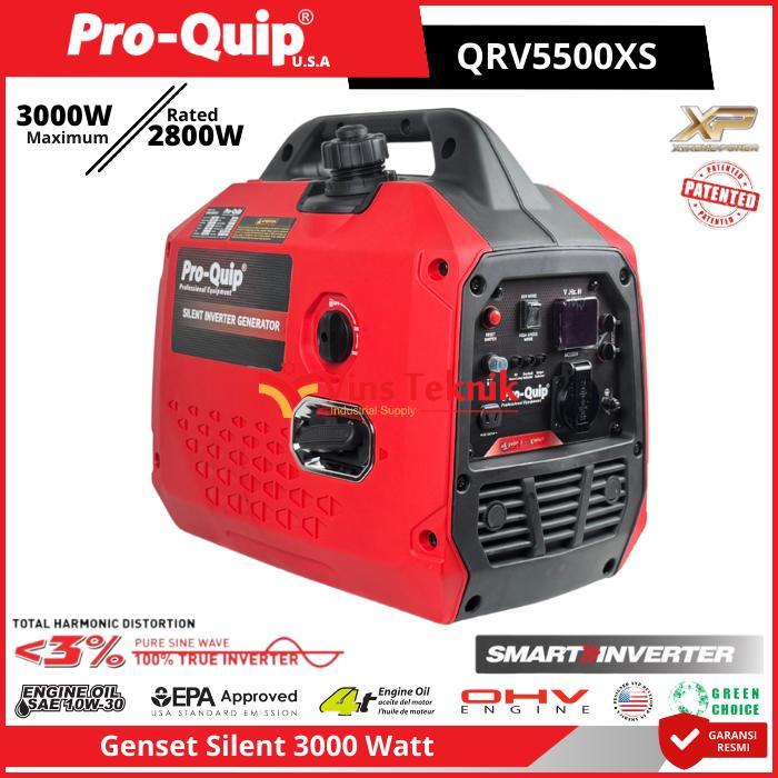 ProQuip QRV5500XS Mesin Genset Silent Genset Bensin Generator Genset Portable 3000Watt QRV5500 QRV 5