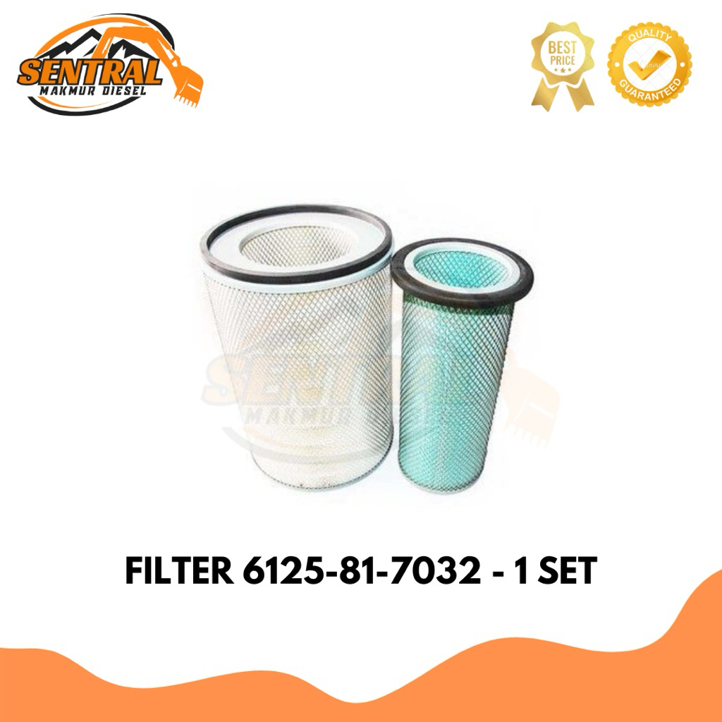 FILTER 6125-81-7032 1 SET JIMCO