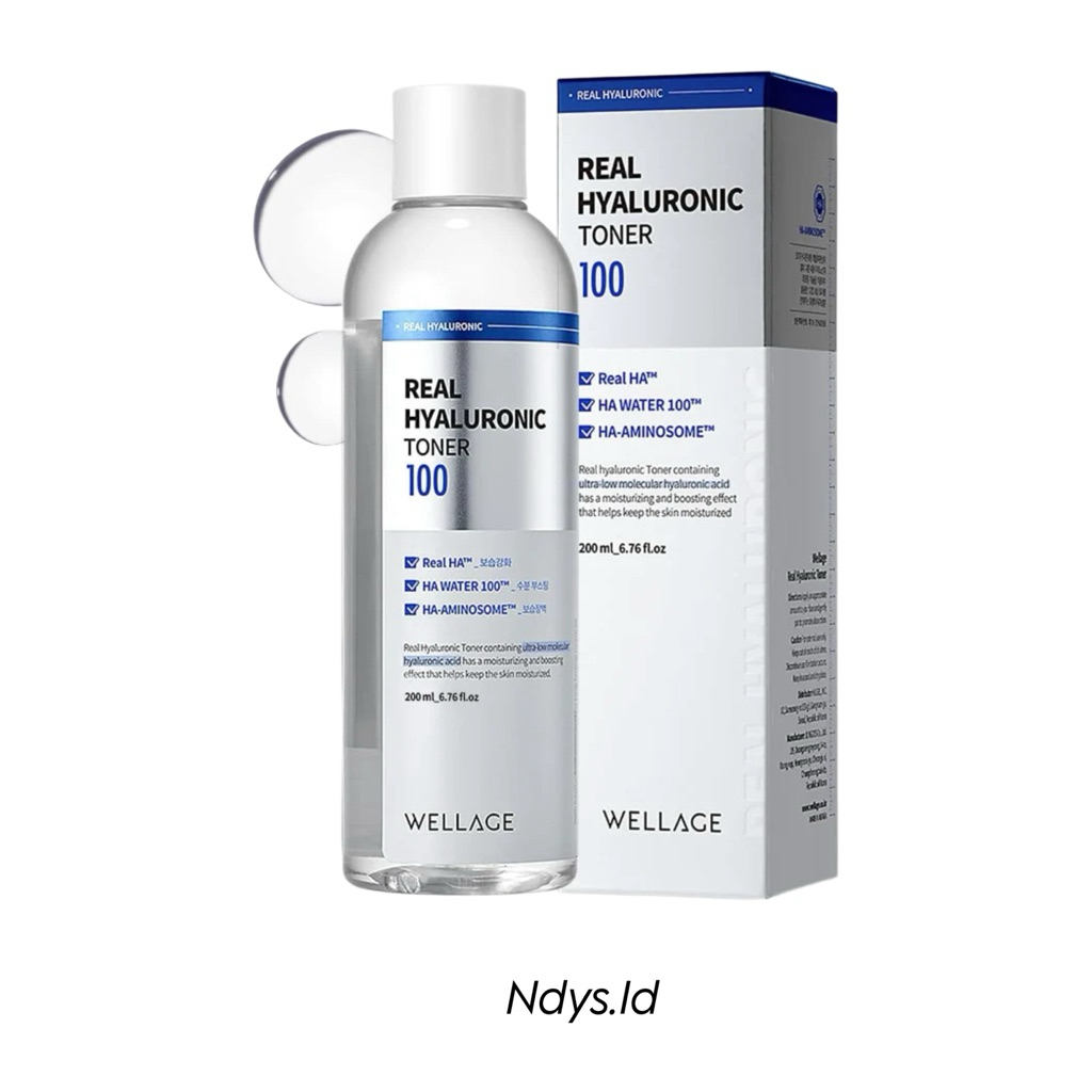Wellage Real Hyaluronic 100 Toner 200ml