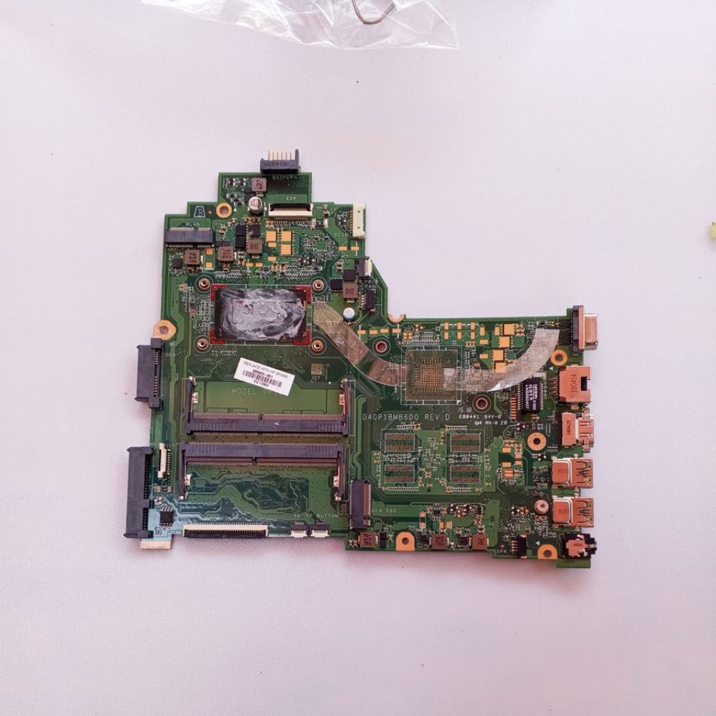 Motherboard Laptop Hp pavilion 14-BS-240 G6 bahan servis