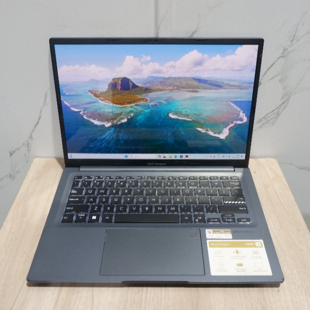 Laptop Asus VivoBook GO M1403QA AMD Ryzen 7 5800H Ram 8Gb Ssd 256Gb Normal Siap Pakai - Laptop Murah