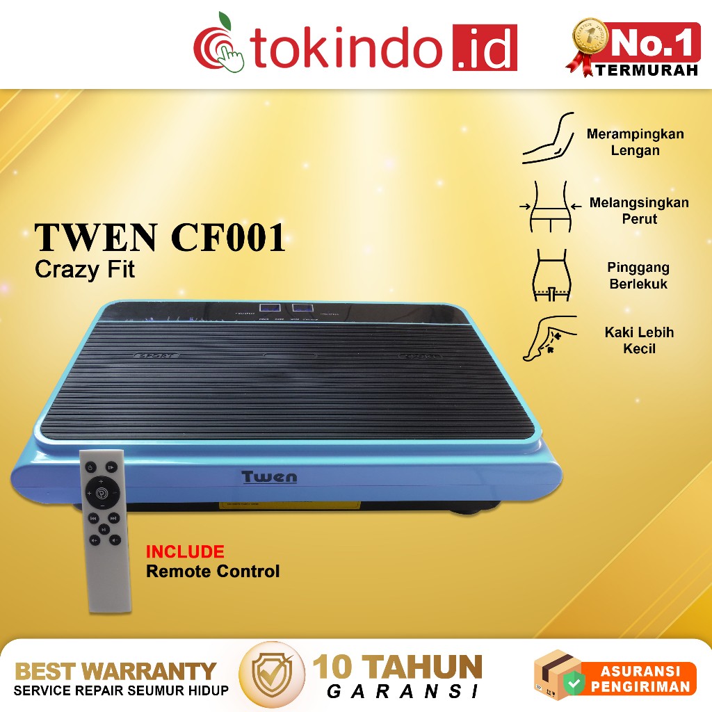 Crazy fit Twen CF001 Alat Olahraga Alat Pelangsing Tubuh CrazyFit