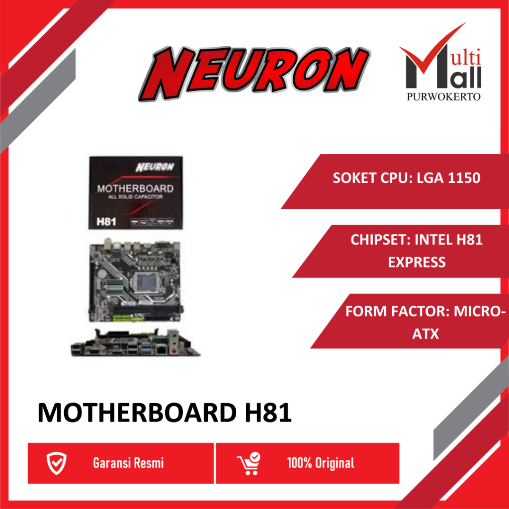 Motherboard Neuron H81 Mobo