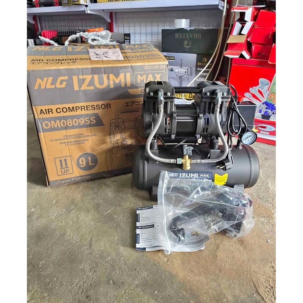 KOMPRESOR IZUMI MAX 0824SS OILES SILENT 1HP