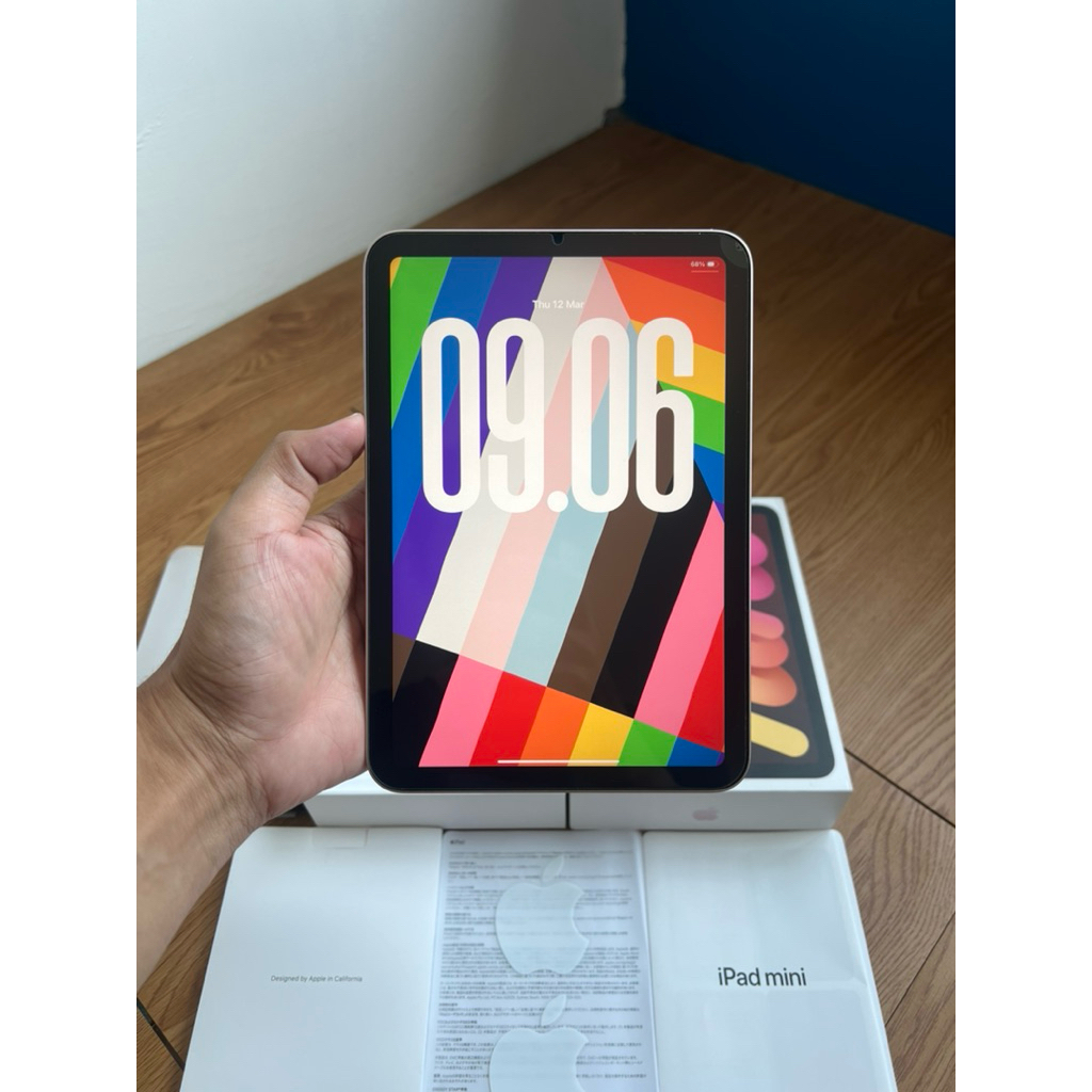 iPad Mini 6 256GB Wifi Only Fullset Mulus Like New