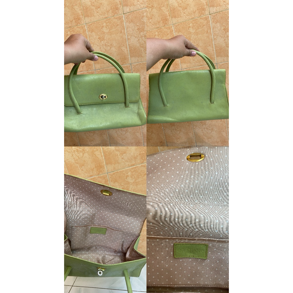 TAS HANDBAG WARNA HIJAU MINT