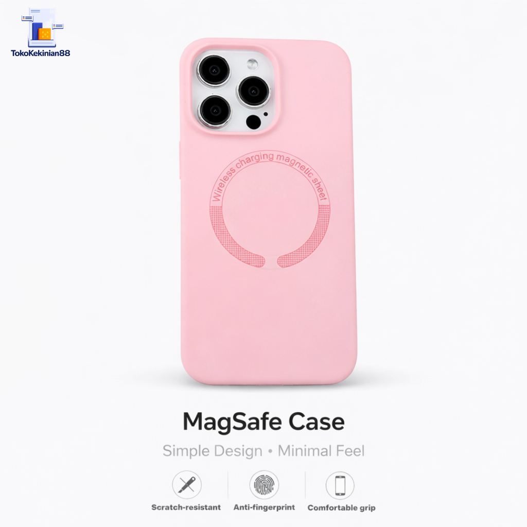 Case Magsafe Silicone Anti Noda For Iphone 14 13 12 11 Pro Max Shockproof Bumper Soft Cover