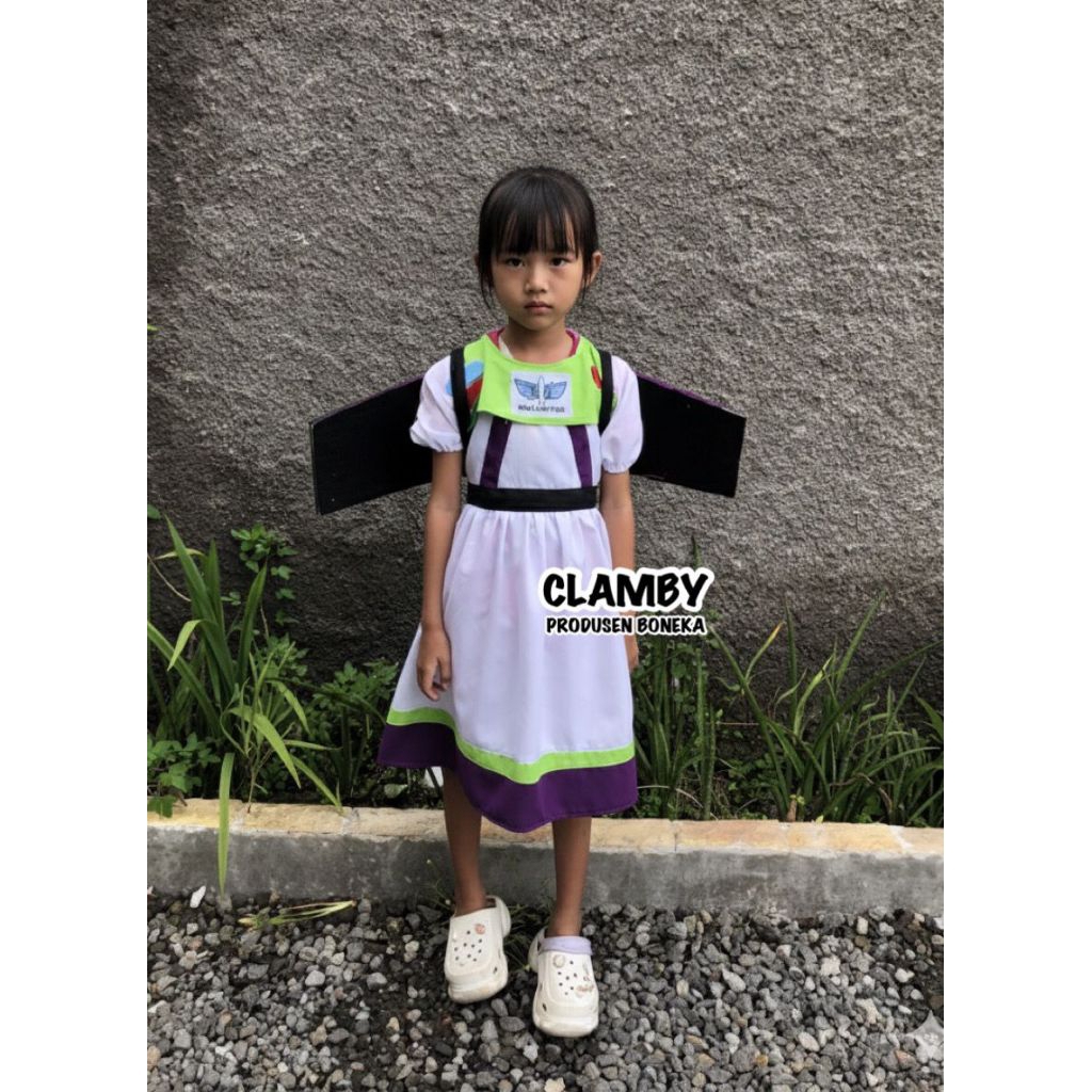 KOSTUM BUZZ LIGHTYEAR / DRESS BUZZ LIGHTYEAR / KOSTUM ASTRONOT / KOSTUM KARNAVAL / KOSTUM PAWAI ANAK