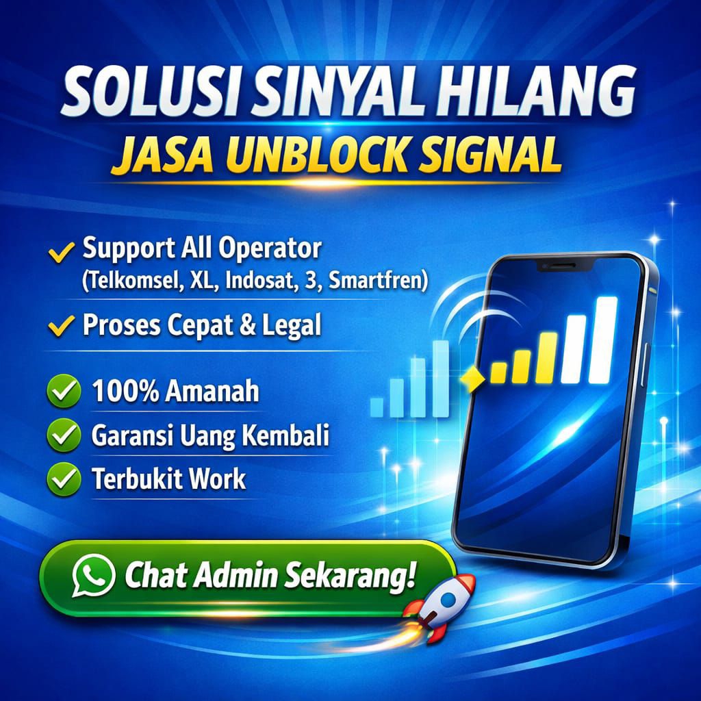 ALL OPERATOR UNBLOKER IME HILANG JARINGAN IPHONE ANDROID