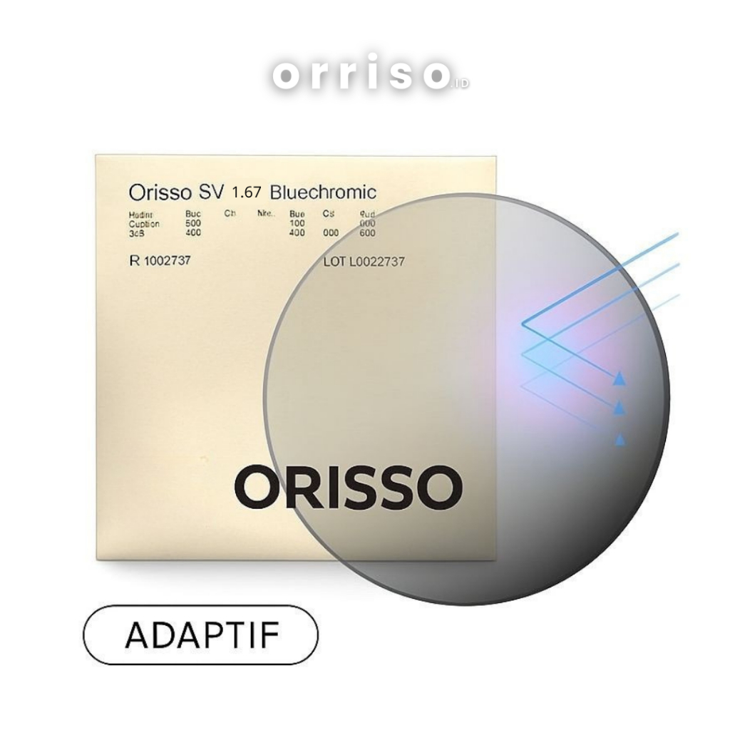 Lensa Minus & Plus Bluechromic 1.67