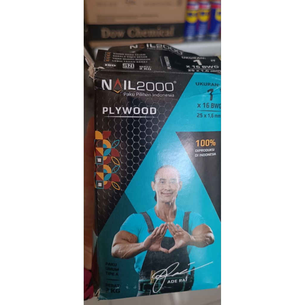Paku Nail 2000- ukuran 1" (inch)  - Paku Triplek per kg