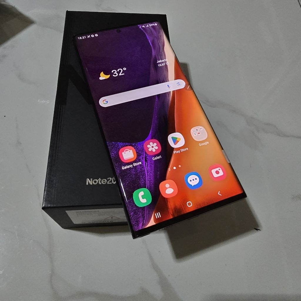 Samsung Note 20 Ultra sein fulset resmi sein