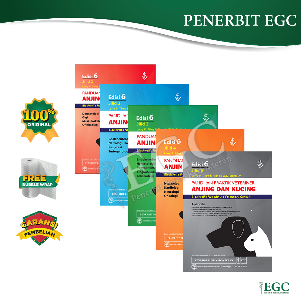 EGC Panduan Praktik Veteriner Ed.6 5 buku