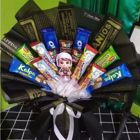 buket snack khotmil quran + toper khotmil quran