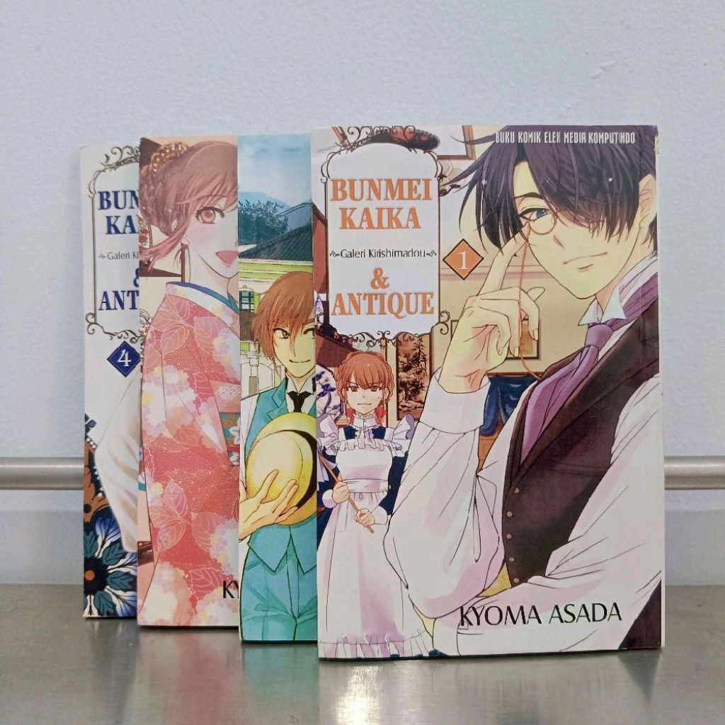 Komik Preloved Bunkei Kaika & Antique: Galeri Kirishimadou Vol. 1-4 | Set Lengkap | ORI