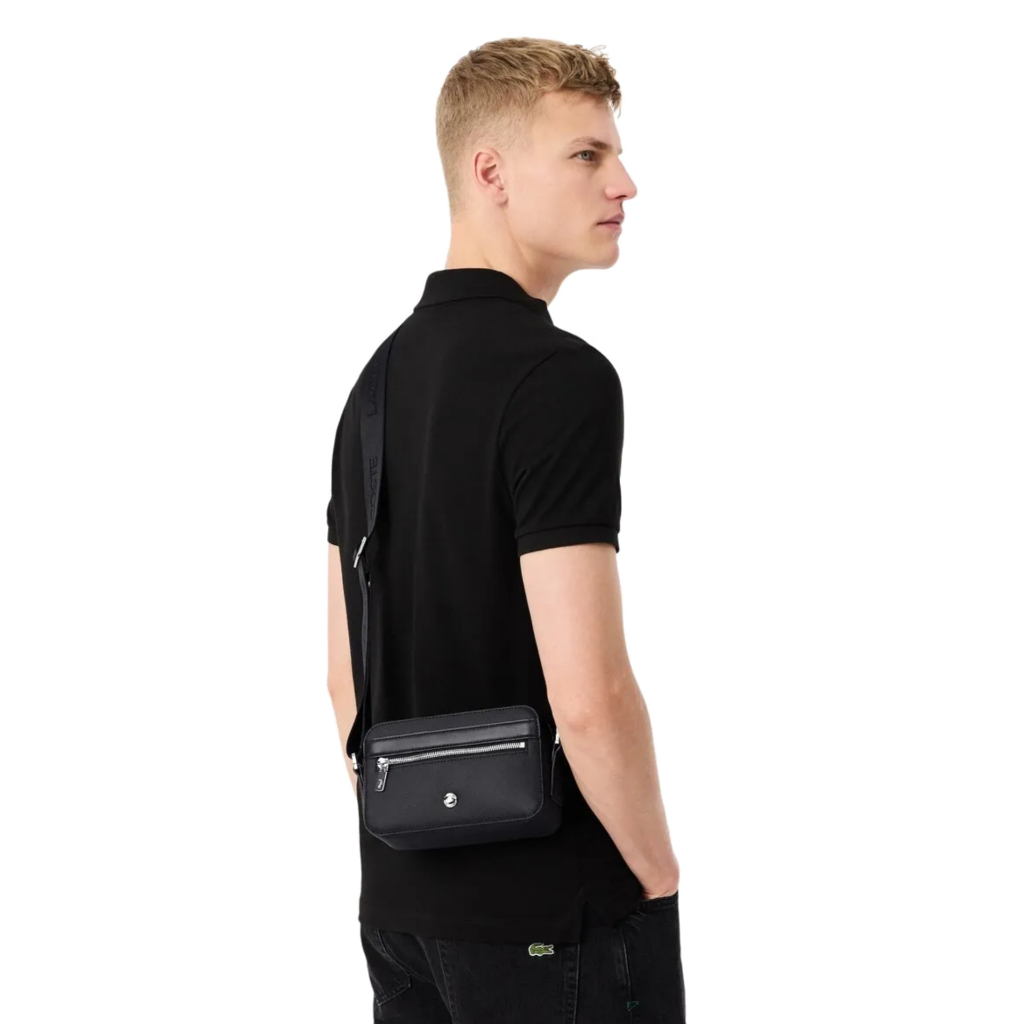 Tas LACOSTE selempang crossbody bag reporter kasual formal daily pria