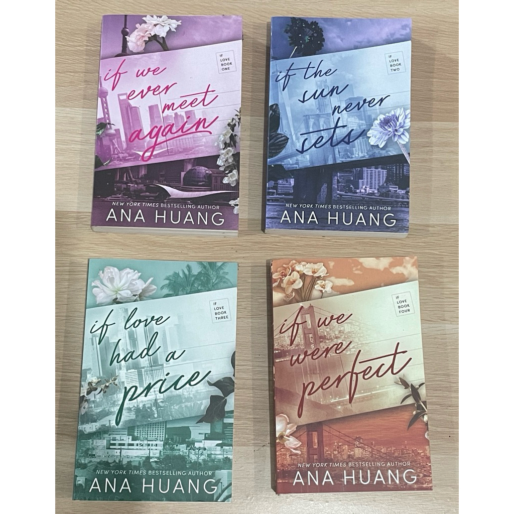 [Preloved Book Ori] If We Series by Ana Huang - author yang terkenal dengan series twisted love dan 