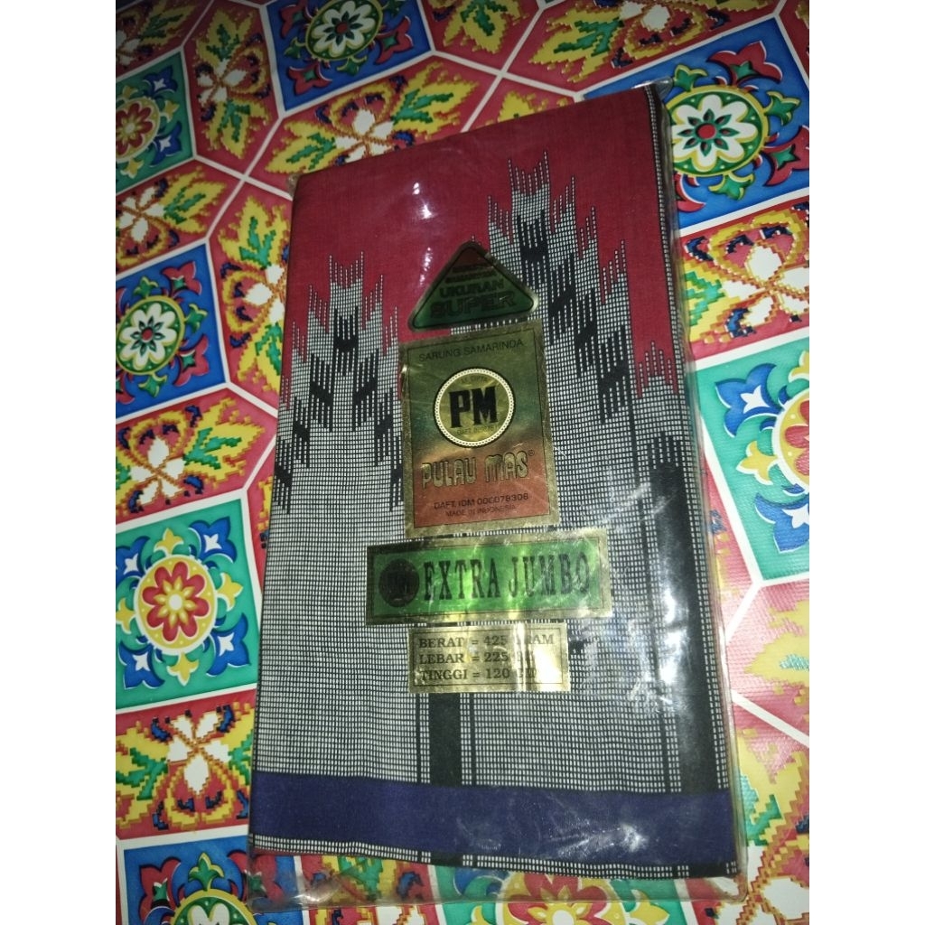 sarung samarinda jumbo pm pulau mas