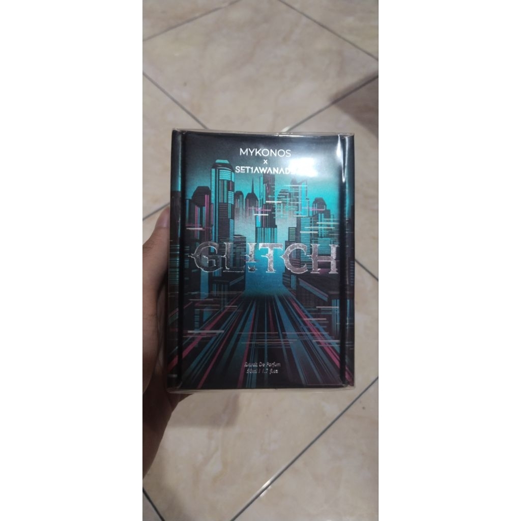 Parfume Mykonos Glitch X Ade Setiawan 50ML (Second[sisa 42ml]