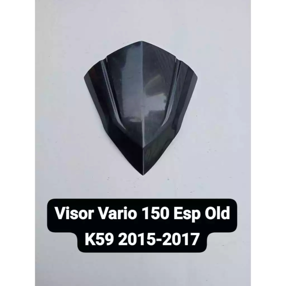 Visor Depan Vario 150 ESP K59 2015 - 2016 Aksesoris Cover Batok Motor