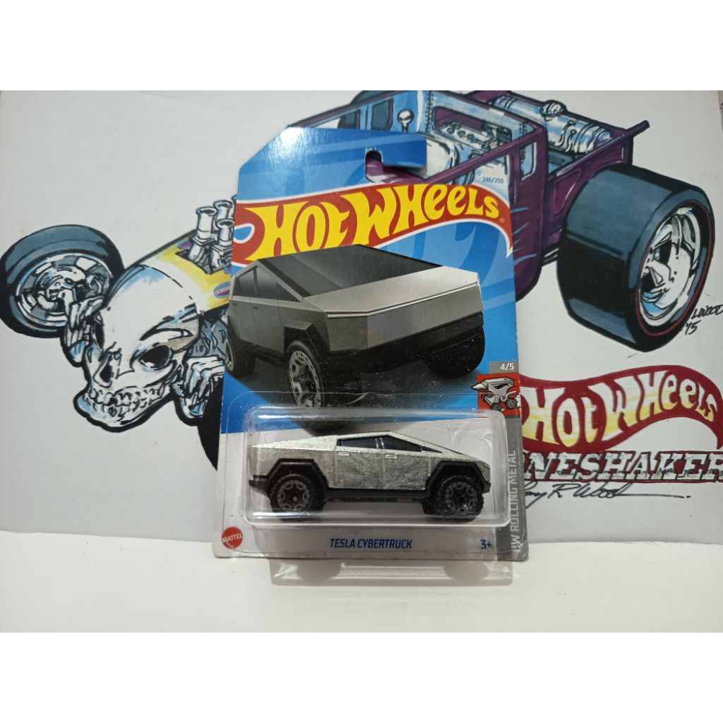 hotwheels tesla cyber truck 2025