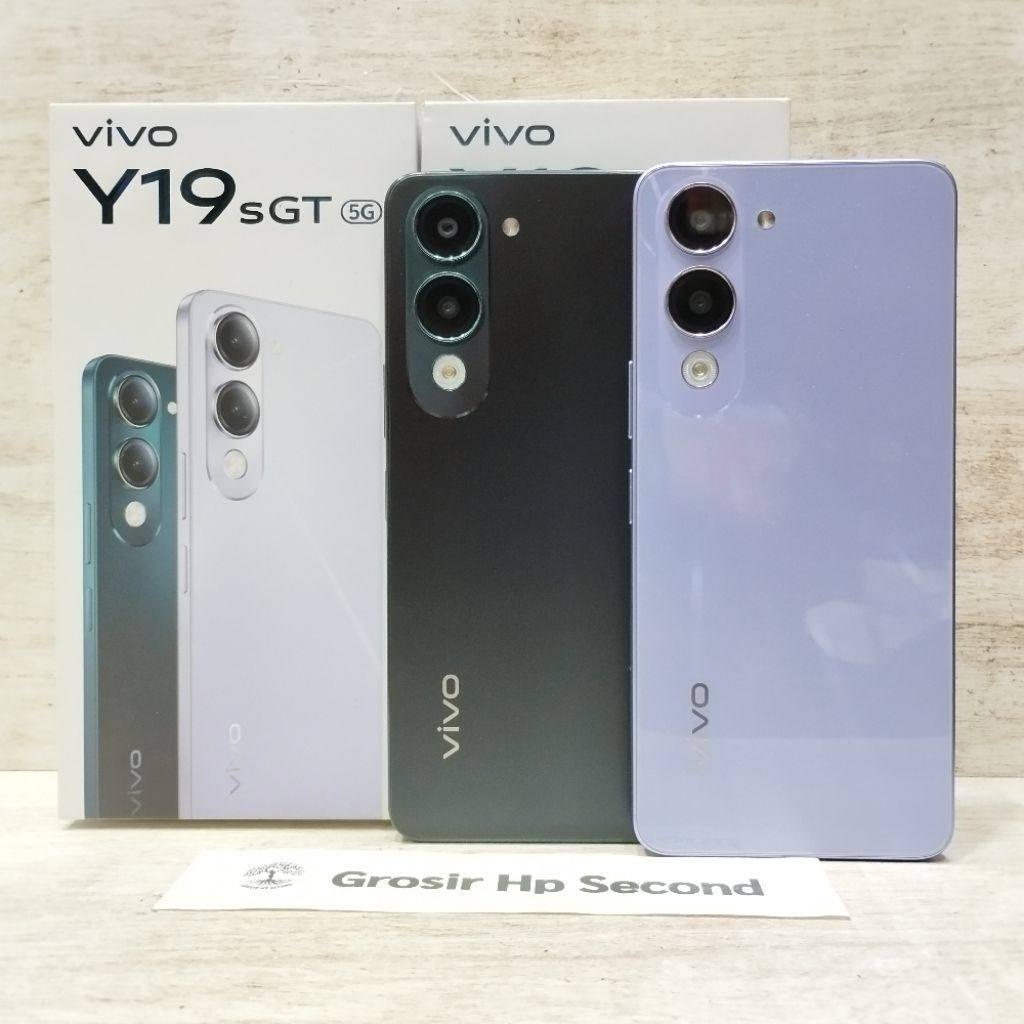 VIVO Y19S GT 5G 8/256GB 8/128GB HP SECOND FULLSET