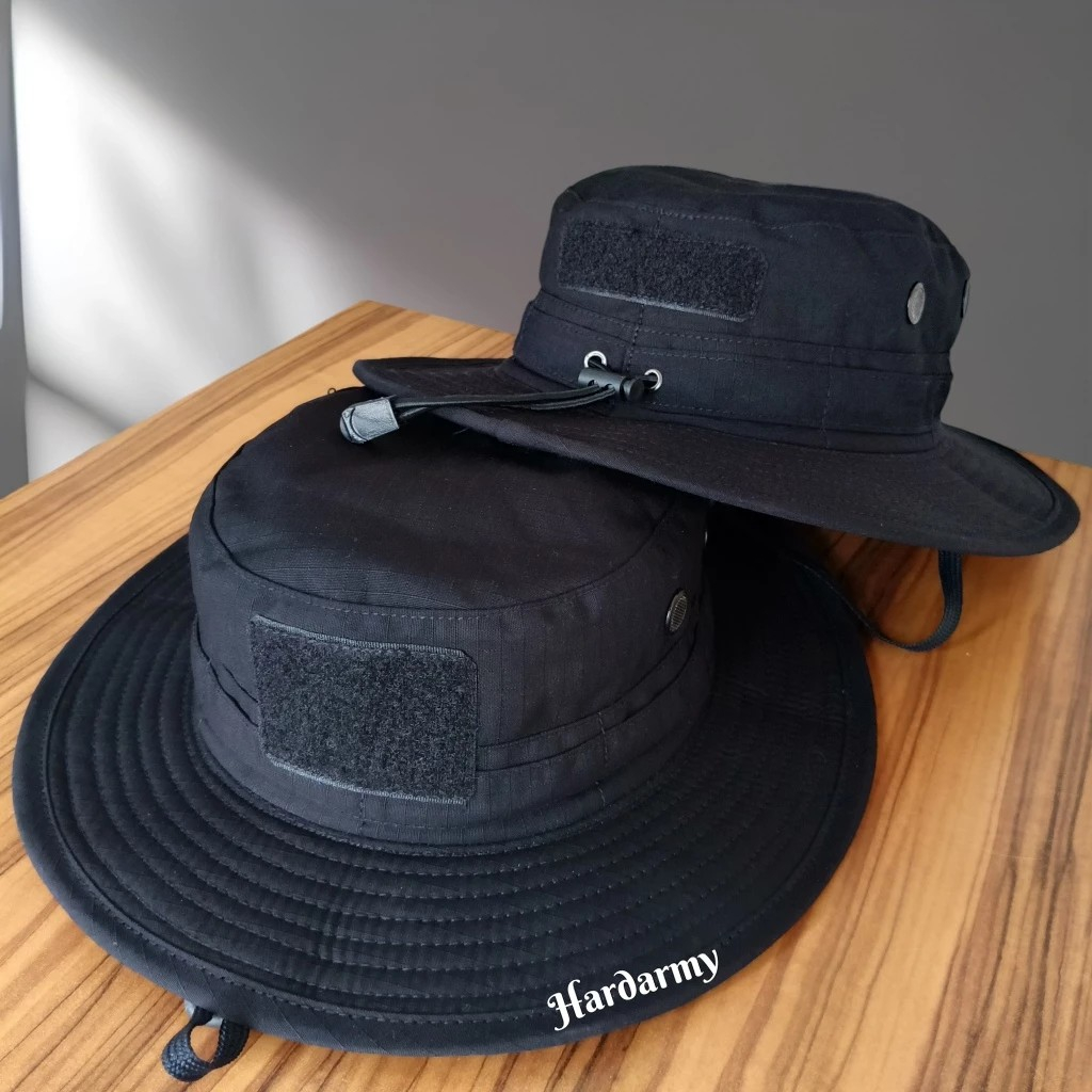 Model Terbaru Topi Rimba kawat ,Topi Rimba Ribstop ,Topi Rimba outdoor ,Topi Rimba Hitam ,Topi Rimba