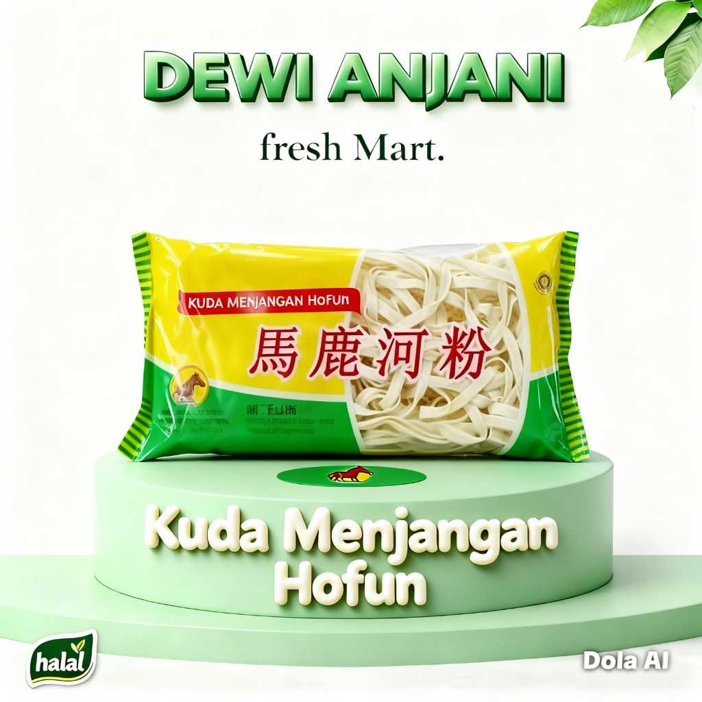 Mie Telur Kuda Menjangan Hofun 200g / MIE TELOR PIPIH