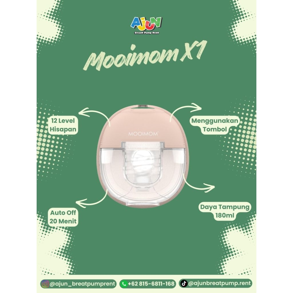 [RENTAL POMPA ASI] SEWA POMPA ASI MOOIMOM X1