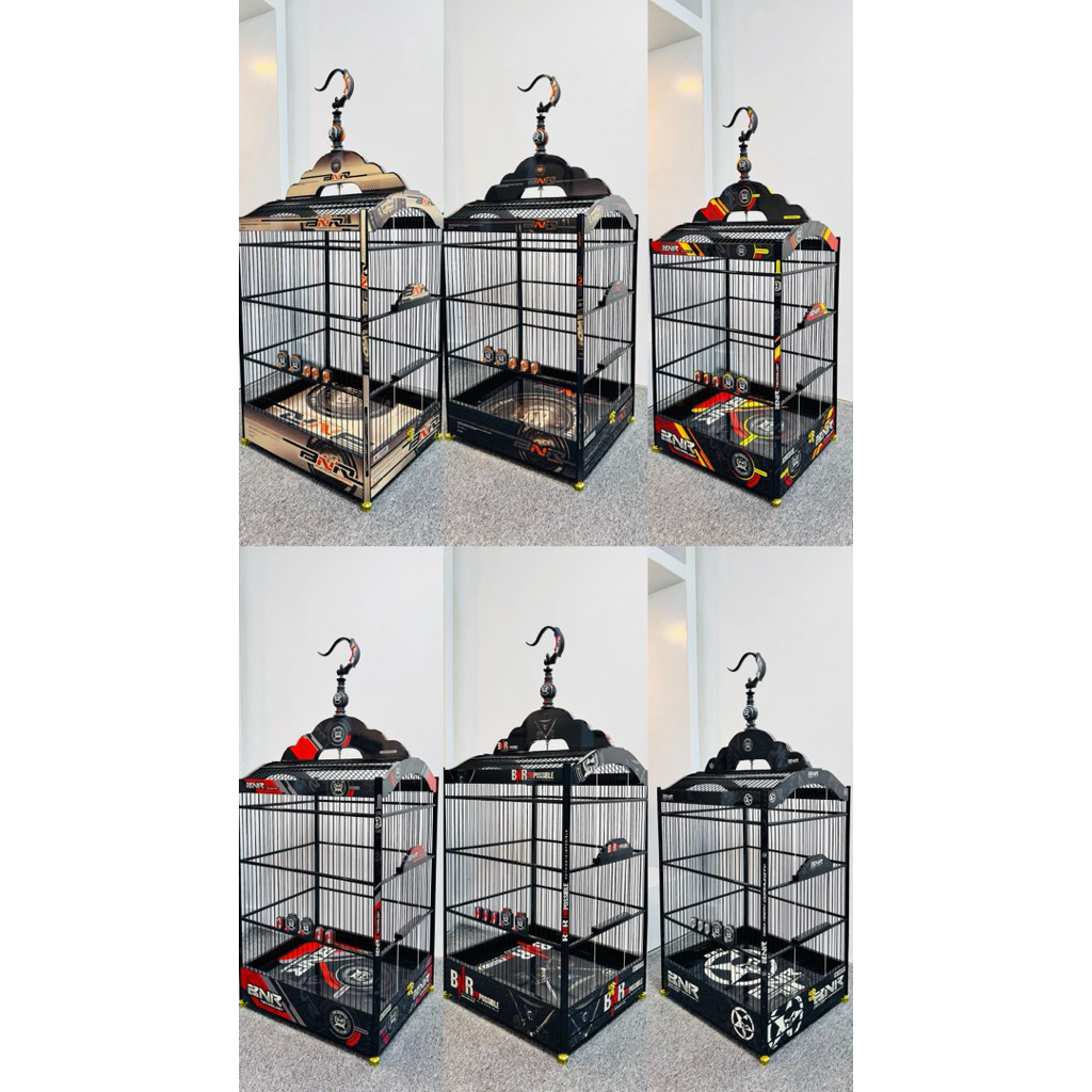 KOTAK KIPAS BNR NO.2 RUJI FIBER MOTIF TERBARU