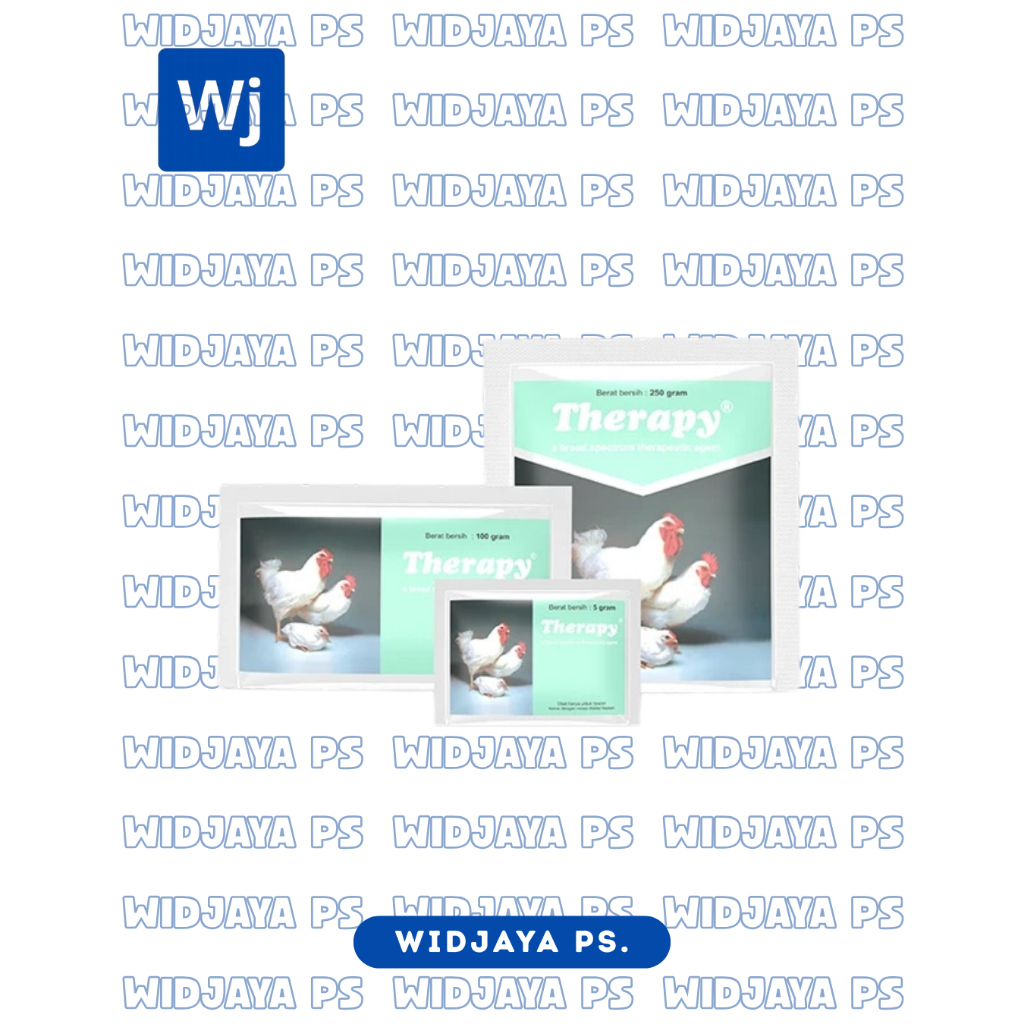 Therapy 5 gram | obat antibiotik unggas | medion