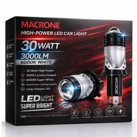 MINI PROJECTOR H4 MACRONE