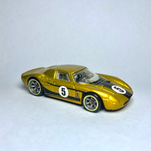 Hot Wheels Ferrari 250 LM Racer 7/24 Metallic Dark Yellow Loose