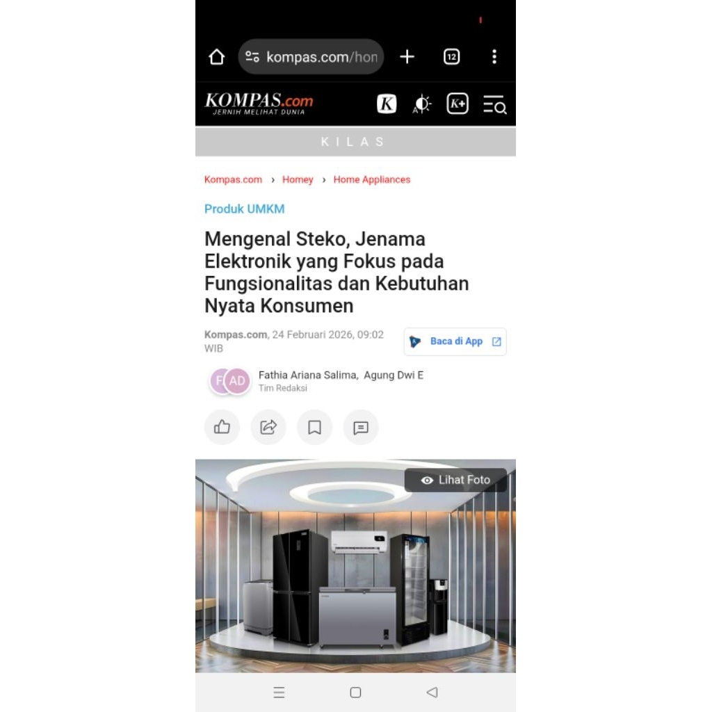 Press Release Kompas, Wartaaekonomi, Tvone dll