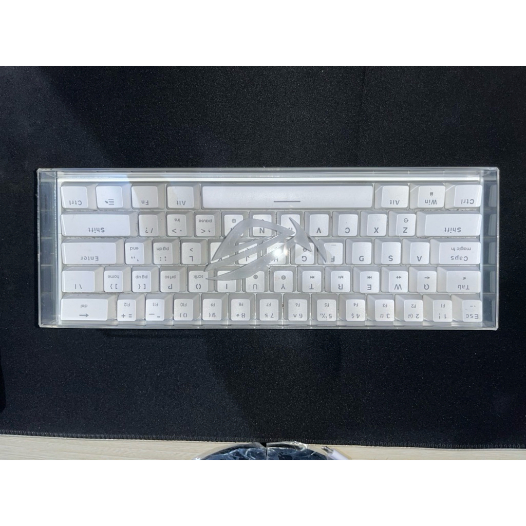 FANTECH MAXFIT61 WHITE-BLUE SWITCH