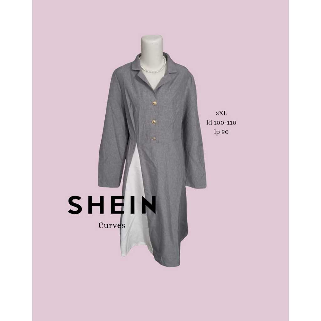 shein curve / korean dress / shein / dress daily big size